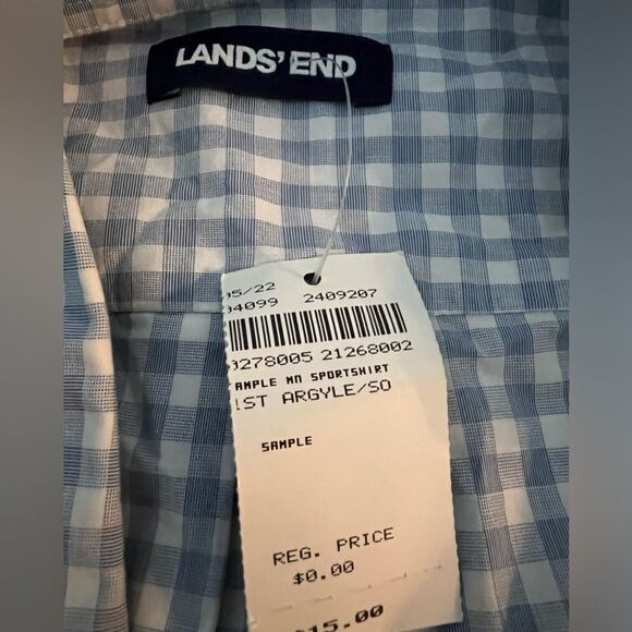 Lands end button down shirt S - Picture 4 of 5